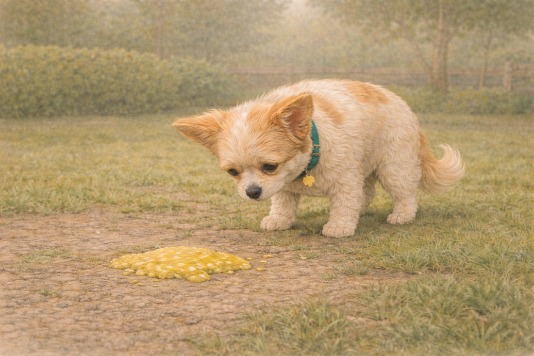 Why Your Dog Is Vomiting Yellow Bile