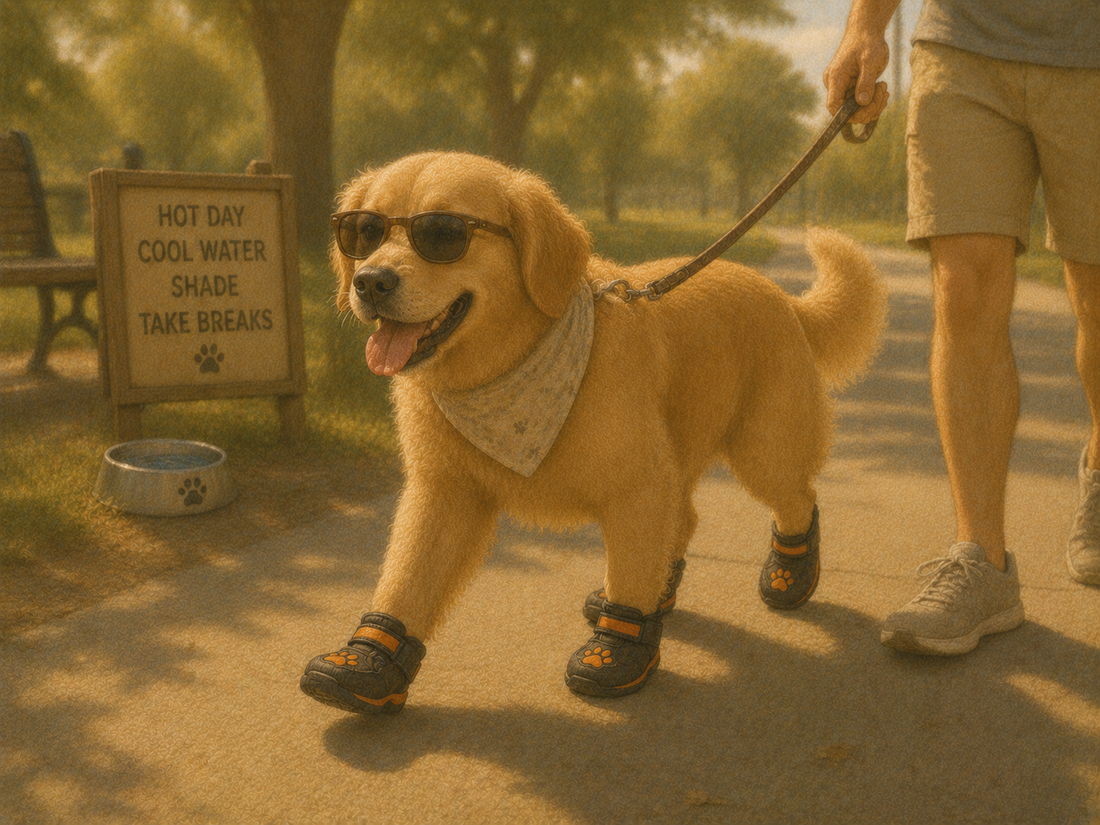 Hot Pavement Dangers for Dogs in Summer