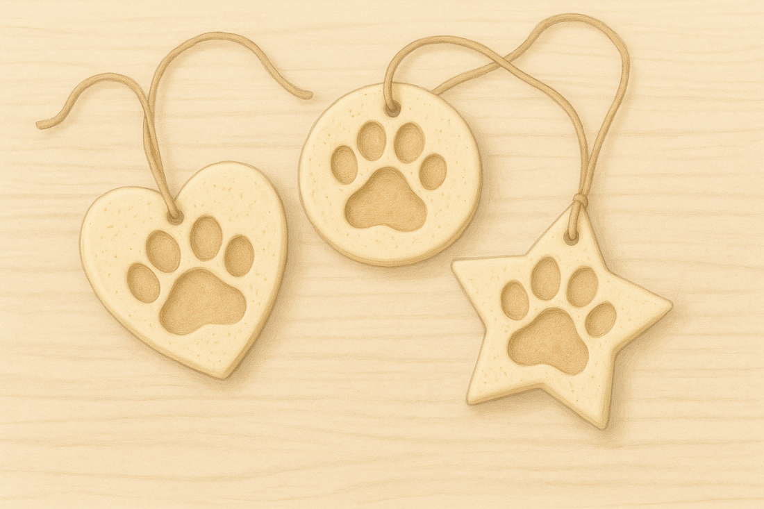 How to: DIY Festive Paw Ornaments