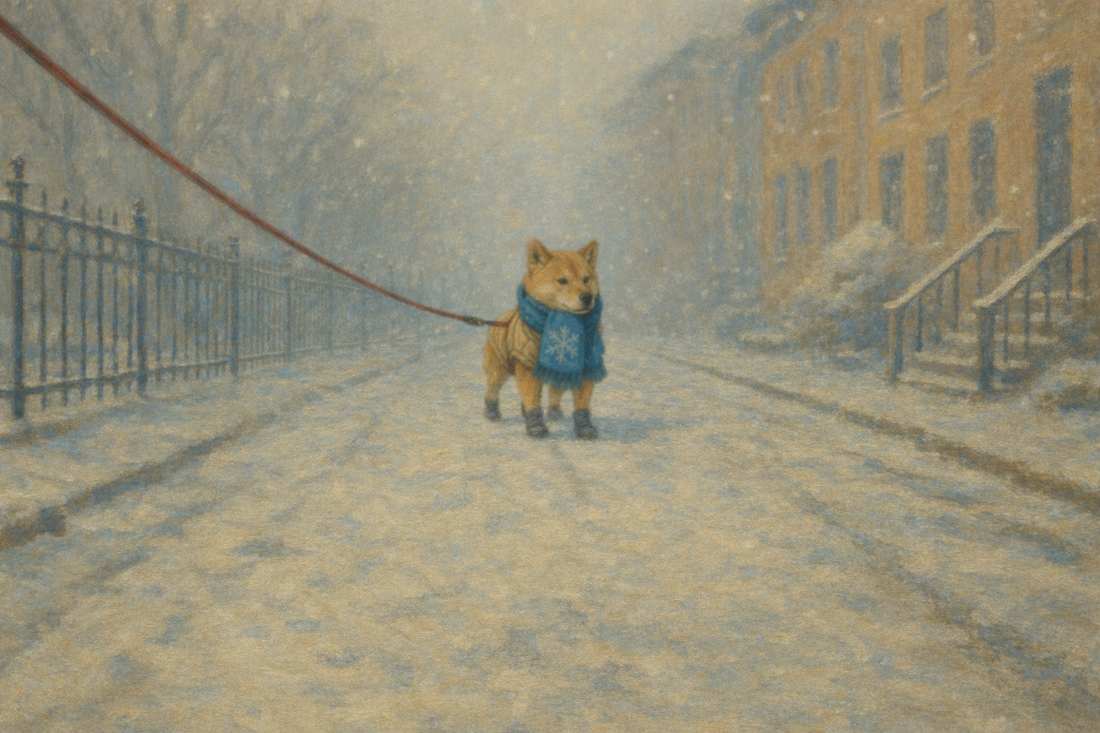 How to: Style Your Dog for a Cosy Winter Look